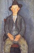 Amedeo Modigliani The Little Peasant (mk39) France oil painting artist